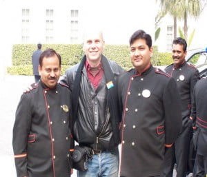 יוסי לוין בביקור בהודו